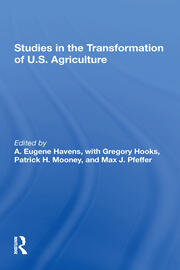 Studies In The Transformation Of U.s. Agriculture book cover