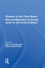 Studies Of The Third Wave: Recent Soviet Jewish Immigration To The United States book cover