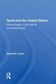 Syria And The United States: Eisenhower's Cold War In The Middle East book cover