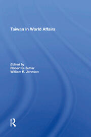 Taiwan In World Affairs book cover