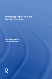 Technology Export From The Socialist Countries book cover