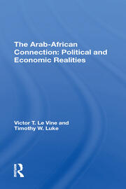 The Arabafrican Connection: Political And Economic Realities book cover