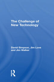 The Challenge Of New Technology book cover