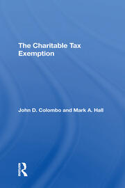 The Charitable Tax Exemption book cover