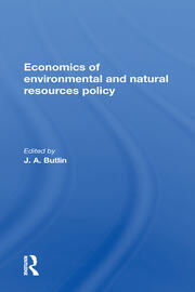 The Economics Of Environmental And Natural Resources Policy book cover
