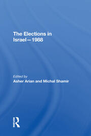 The Elections In Israel1988 book cover