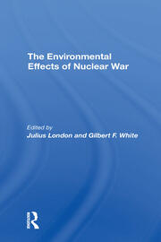 The Environmental Effects Of Nuclear War book cover