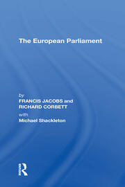 The European Parliament book cover