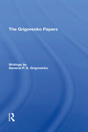 The Grigorenko Papers book cover