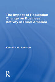 The Impact Of Population Change On Business Activity In Rural America book cover