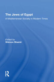 The Jews of Egypt: A Mediterranean Society In Modern Times book cover