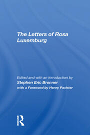 The Letters Of Rosa Luxemburg book cover