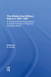 The Middle East Military Balance 1987-1988 book cover