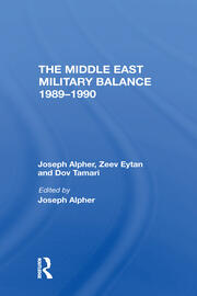 The Middle East Military Balance 1989-1990 book cover