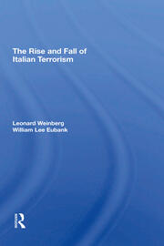 The Rise And Fall Of Italian Terrorism book cover