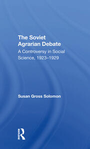 The Soviet Agrarian Deba book cover