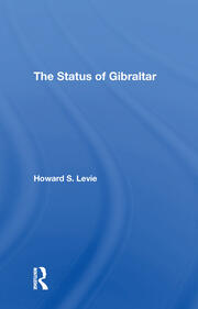 The Status Of Gibraltar book cover