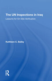 The Un Inspections In Iraq: Lessons For Onsite Verification book cover