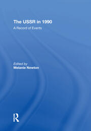 The Ussr In 1990: A Record Of Events book cover