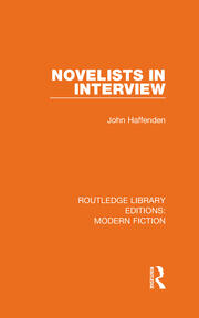 Novelists in Interview book cover