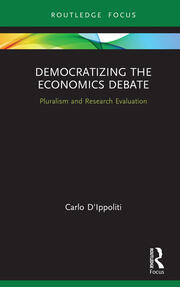 Democratizing the Economics Debate: Pluralism and Research Evaluation book cover