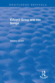 Edvard Grieg and His Songs book cover
