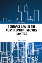 Contract Law in the Construction Industry Context book cover