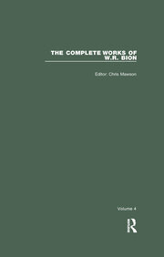 The Complete Works of W.R. Bion: Volume 4 book cover
