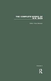 The Complete Works of W.R. Bion: Volume 5 book cover