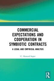Commercial Expectations and Cooperation in Symbiotic Contracts: A Legal and Empirical Analysis book cover