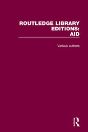 Routledge Library Editions: Aid book cover