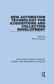 New Automation Technology for Acquisitions and Collection Development book cover