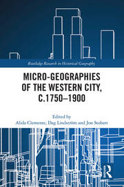Micro-geographies of the Western City, c.1750–1900 book cover