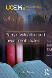 Parry's Valuation and Investment Tables book cover