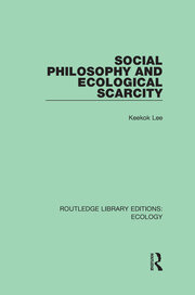 Social Philosophy and Ecological Scarcity book cover