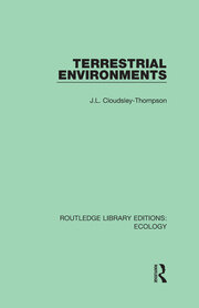 Terrestrial Environments book cover