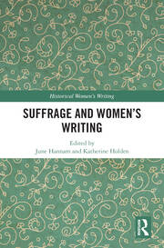 Suffrage and Women's Writing book cover