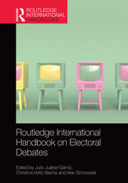 Routledge International Handbook on Electoral Debates book cover