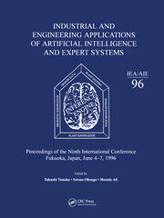 Industrial and Engineering Applications or Artificial Intelligence and Expert Systems book cover