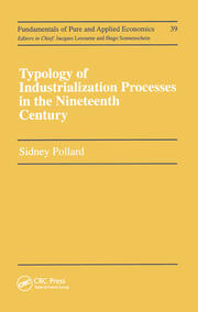 Typology of Industrialization Processes in the Nineteenth Century book cover
