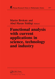 Functional Analysis with Current Applications in Science, Technology and Industry book cover