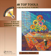 40 Top Tools for Manufacturers: A GUIDE FOR IMPLEMENTING POWERFUL IMPROVEMENT ACTIVITIES book cover
