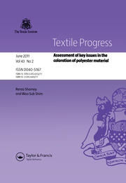 Assessment of Key Issues in the Coloration of Polyester Material book cover