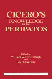 Cicero's Knowledge of the Peripatos book cover