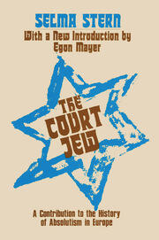 Court Jew: Contribution to the History of Absolutism in Europe book cover