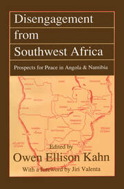 Disengagement from Southwest Africa: Prospects for Peace in Angola and Namibia book cover