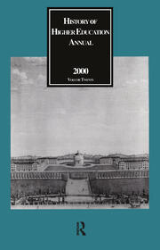 History of Higher Education Annual: 2000 book cover