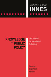 Knowledge and Public Policy: The Search for Meaningful Indicators book cover