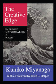 The Creative Edge: Emerging Individualism in Japan book cover