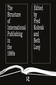 The Structure of International Publishing in the 1990s book cover